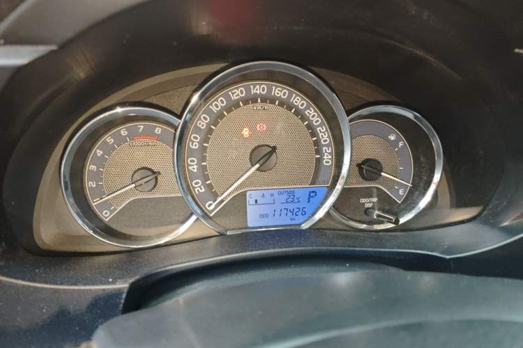 Used Toyota Levin 2016 1.6G CVT Elite Edition Instrument Cluster