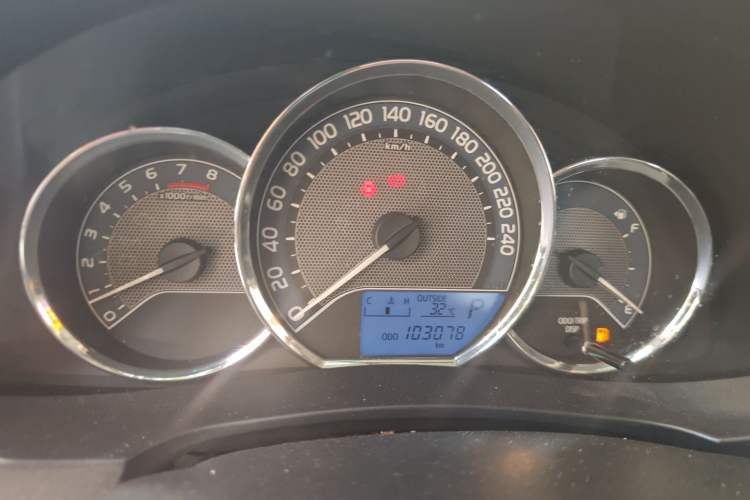 Used Toyota Levin 2016 1.6G-L CVT Leading Edition Instrument Cluster