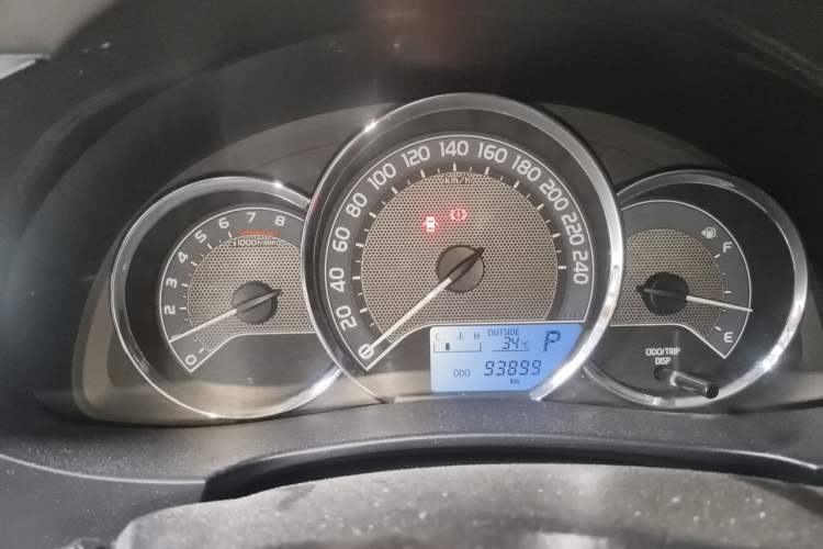 Used Toyota Levin 2016 1.6G CVT Elite Edition Instrument Cluster