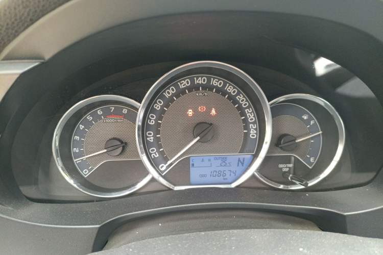Used Toyota Levin 2016 1.6G CVT Elite Edition Instrument Cluster