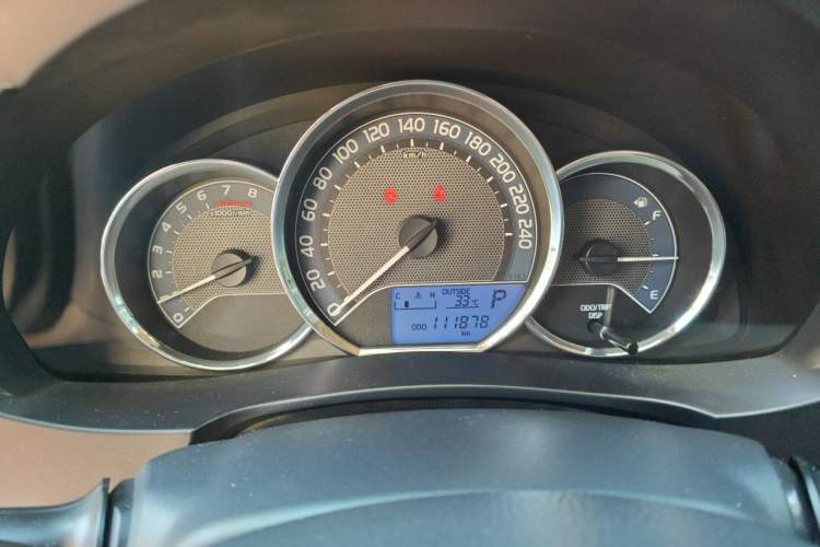 Used Toyota Levin 2016 1.6G CVT Elite Edition Instrument Cluster