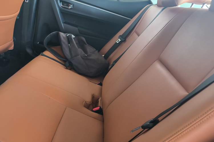Used Toyota Levin 2016 1.6G CVT Elite Edition Left Rear Seat