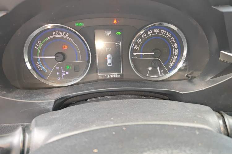 Used Toyota Levin 2016 Dual-Engine 1.8H GS-L E-CVT Leading Edition Odometer Close Up