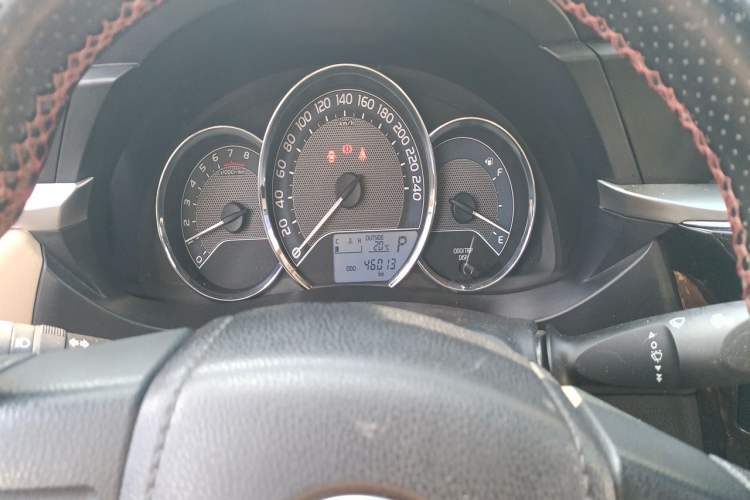Used Toyota Levin 2016 1.6E CVT New Edition Odometer Close Up