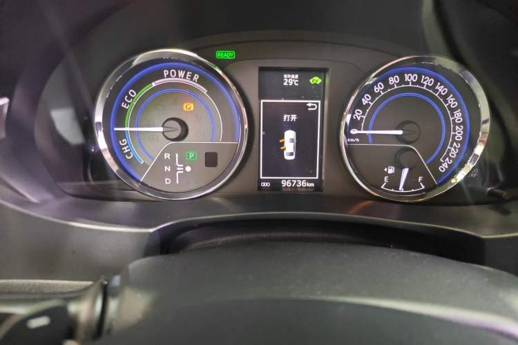 Used Toyota Levin 2016 Dual-Engine 1.8H V E-CVT Luxury Edition Odometer Close Up
