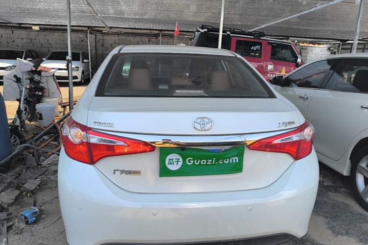 Used Toyota Levin 2016 1.6G CVT Elite Edition Rear