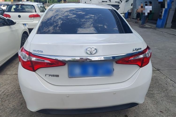 Used Toyota Levin 2016 1.6G CVT Elite Edition Rear