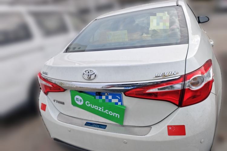 Used Toyota Levin 2016 1.6G CVT Elite Edition Rear