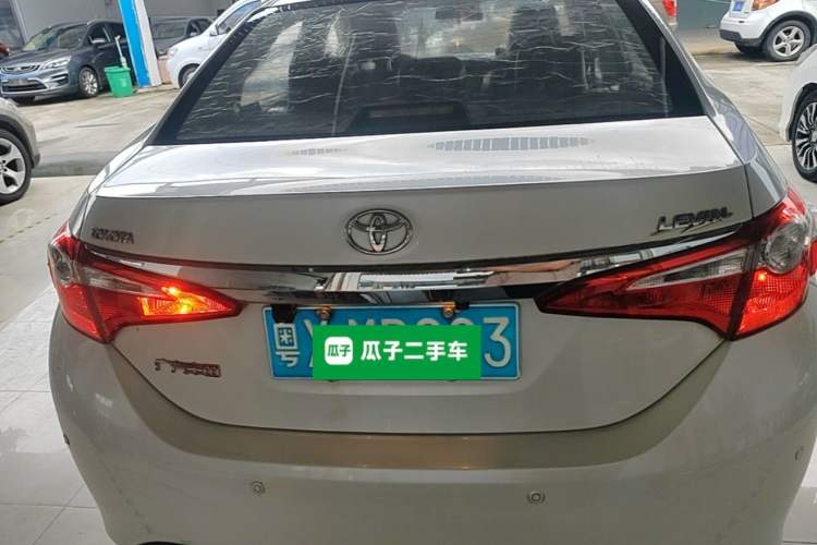 Used Toyota Levin 2016 1.6G CVT Elite Edition Rear