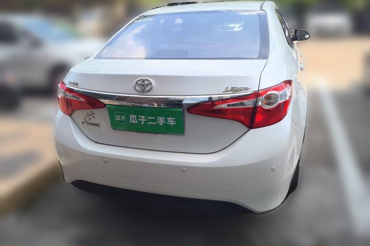 Used Toyota Levin 2016 1.6G CVT Elite Edition Rear
