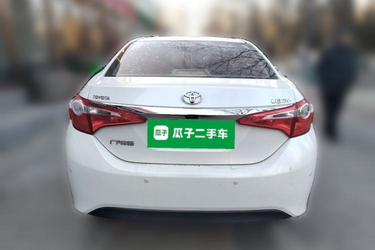 Used Toyota Levin 2016 1.6G CVT Elite Edition Rear