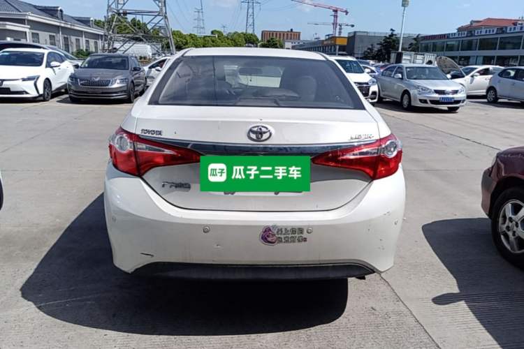 Used Toyota Levin 2016 1.6G CVT Elite Edition Rear