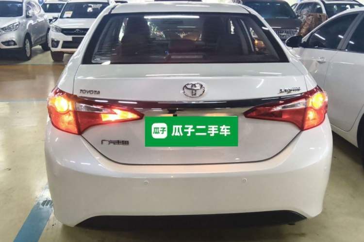Used Toyota Levin 2016 1.6G CVT Elite Edition Rear