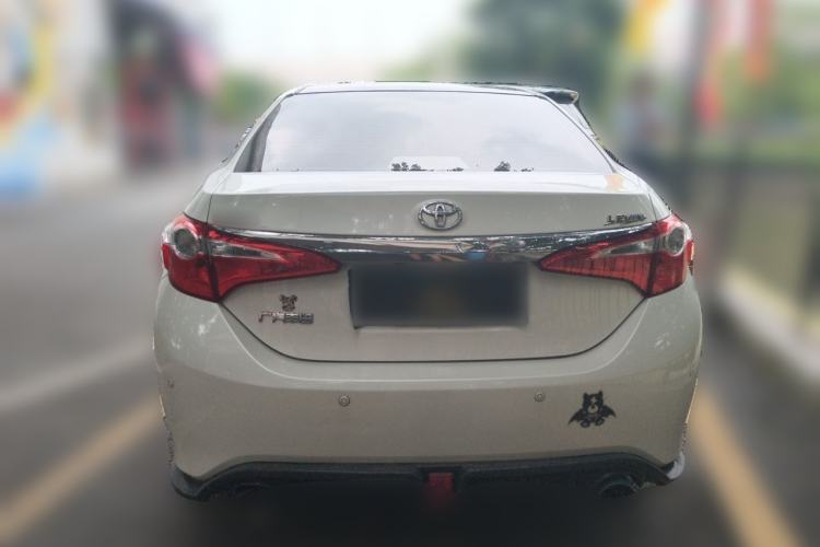 Used Toyota Levin 2016 1.6G CVT Elite Edition Rear