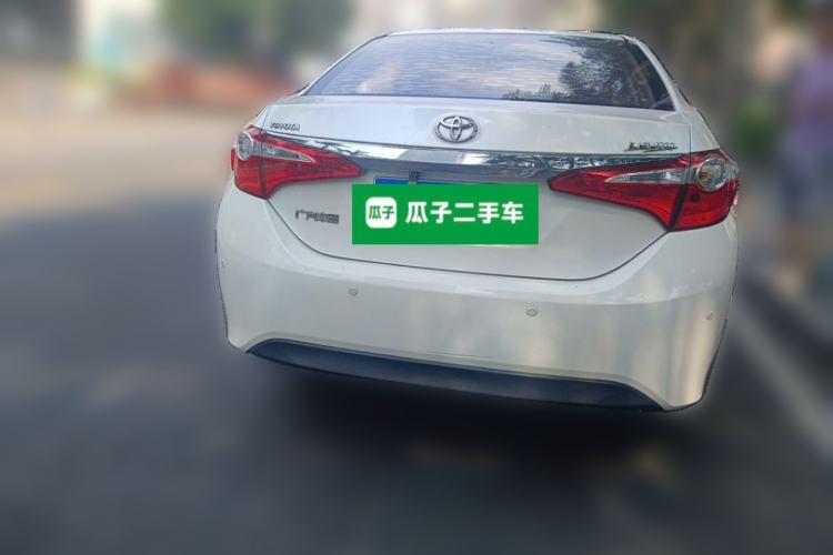 Used Toyota Levin 2016 1.6G CVT Elite Edition Rear