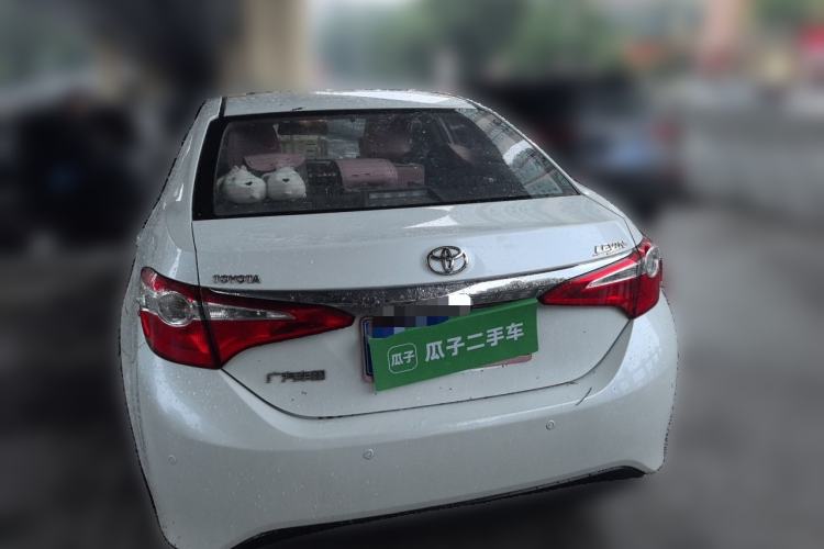 Used Toyota Levin 2016 1.6G CVT Elite Edition Rear