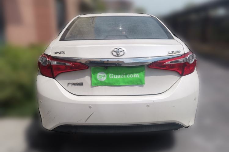 Used Toyota Levin 2016 1.6G CVT Elite Edition Rear