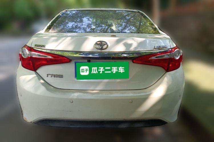 Used Toyota Levin 2016 1.6G CVT Elite Edition Rear