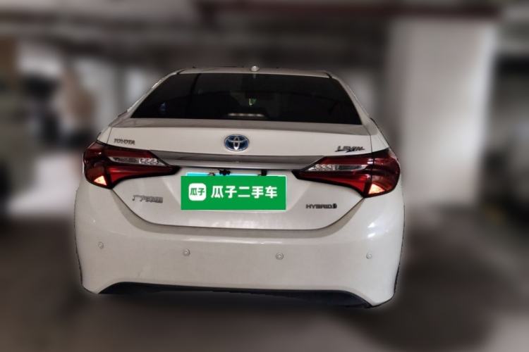 Used Toyota Levin 2016 Dual-Engine 1.8H GS E-CVT Elite Model with Sunroof Rear