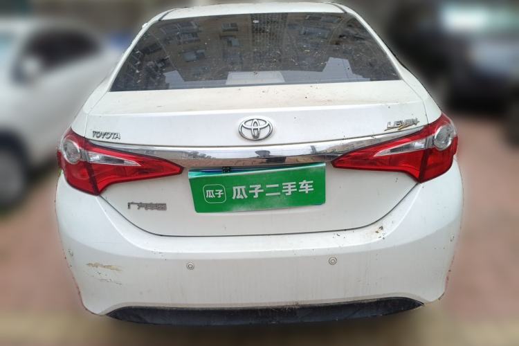 Used Toyota Levin 2016 1.6G CVT Elite Edition Rear