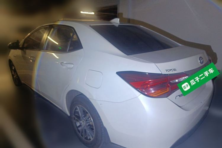 Used Toyota Levin 2016 Dual-Engine 1.8H GS E-CVT Elite Model with Sunroof Rear Left 45 Deg