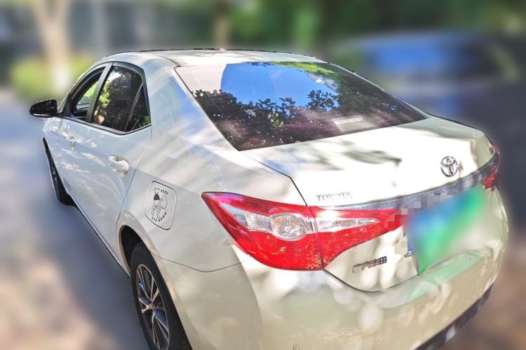 Used Toyota Levin 2016 1.6G CVT Elite Edition Rear Left 45 Deg