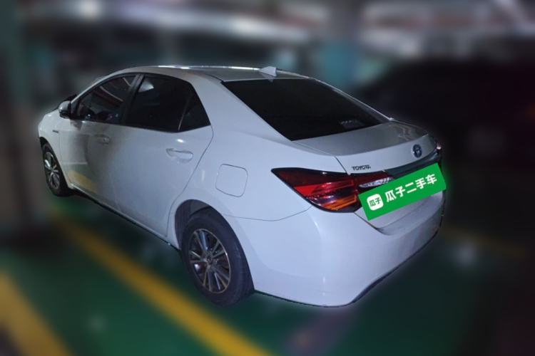 Used Toyota Levin 2016 Dual-Engine 1.8H GS E-CVT Elite Model with Sunroof Rear Left 45 Deg