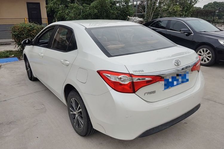 Used Toyota Levin 2016 1.6G CVT Elite Edition Rear Left 45 Deg