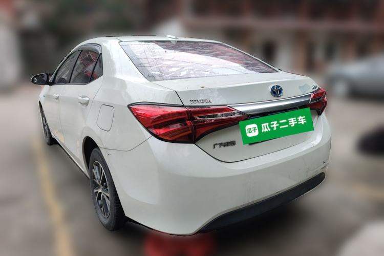 Used Toyota Levin 2016 Dual-Engine 1.8H GS E-CVT Elite Model with Sunroof Rear Left 45 Deg