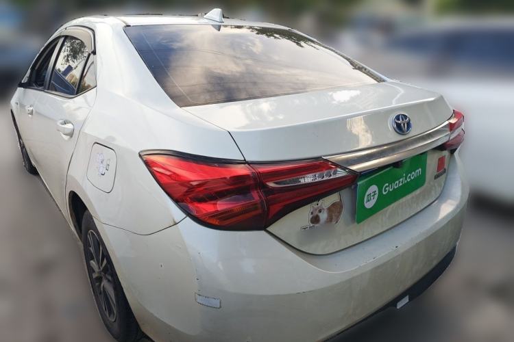 Used Toyota Levin 2016 Dual-Engine 1.8H GS E-CVT Elite Model with Sunroof Rear Left 45 Deg