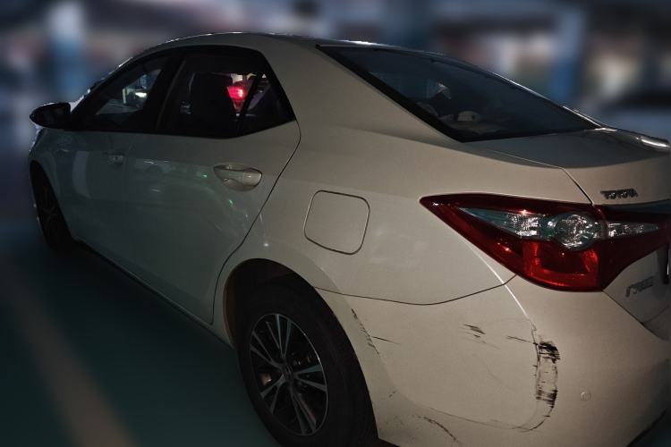Used Toyota Levin 2016 1.6G CVT Elite Edition Rear Left 45 Deg
