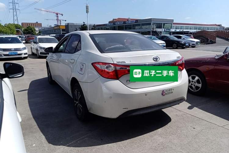 Used Toyota Levin 2016 1.6G CVT Elite Edition Rear Left 45 Deg