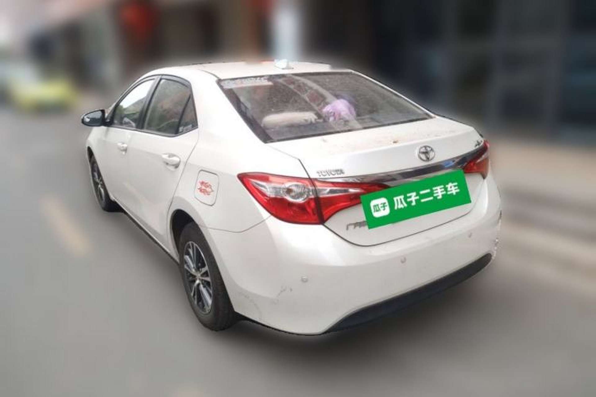 Used Toyota Levin 2016 1.6G CVT Elite Edition Rear Left 45 Deg