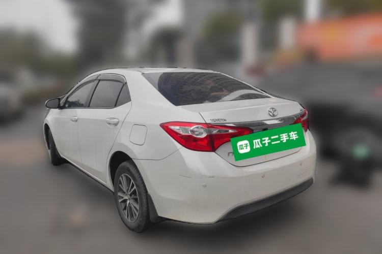 Used Toyota Levin 2016 1.6G CVT Elite Edition Rear Left 45 Deg
