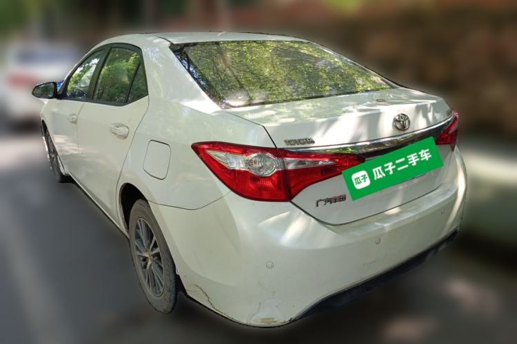 Used Toyota Levin 2016 1.6G CVT Elite Edition Rear Left 45 Deg