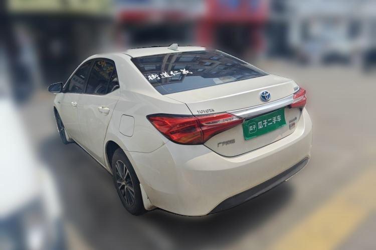 Used Toyota Levin 2016 Dual-Engine 1.8H GS E-CVT Elite Model with Sunroof Rear Left 45 Deg