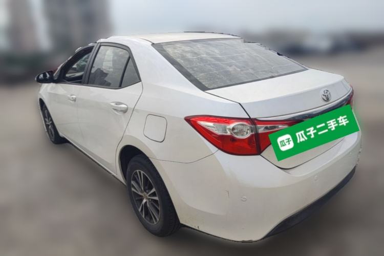 Used Toyota Levin 2016 1.6G CVT Elite Edition Rear Left 45 Deg