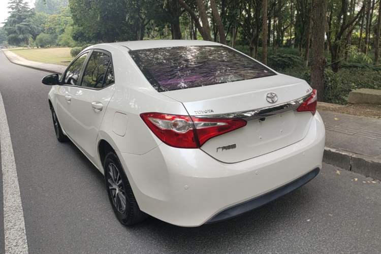 Used Toyota Levin 2016 1.6G CVT Elite Edition Rear Left 45 Deg