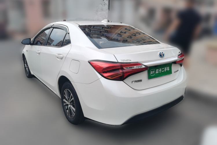 Used Toyota Levin 2016 Dual-Engine 1.8H GS E-CVT Elite Model with Sunroof Rear Left 45 Deg
