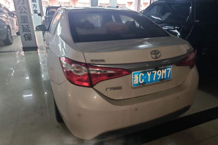Used Toyota Levin 2016 1.6G CVT Elite Edition Rear Left 45 Deg