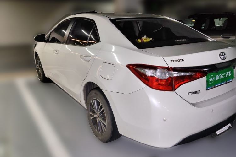 Used Toyota Levin 2016 1.6G CVT Elite Edition Rear Left 45 Deg