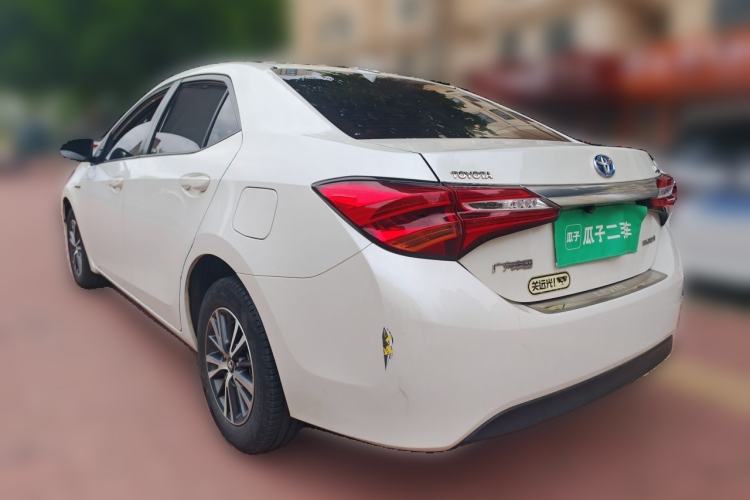 Used Toyota Levin 2016 Dual-Engine 1.8H GS E-CVT Elite Model with Sunroof Rear Left 45 Deg
