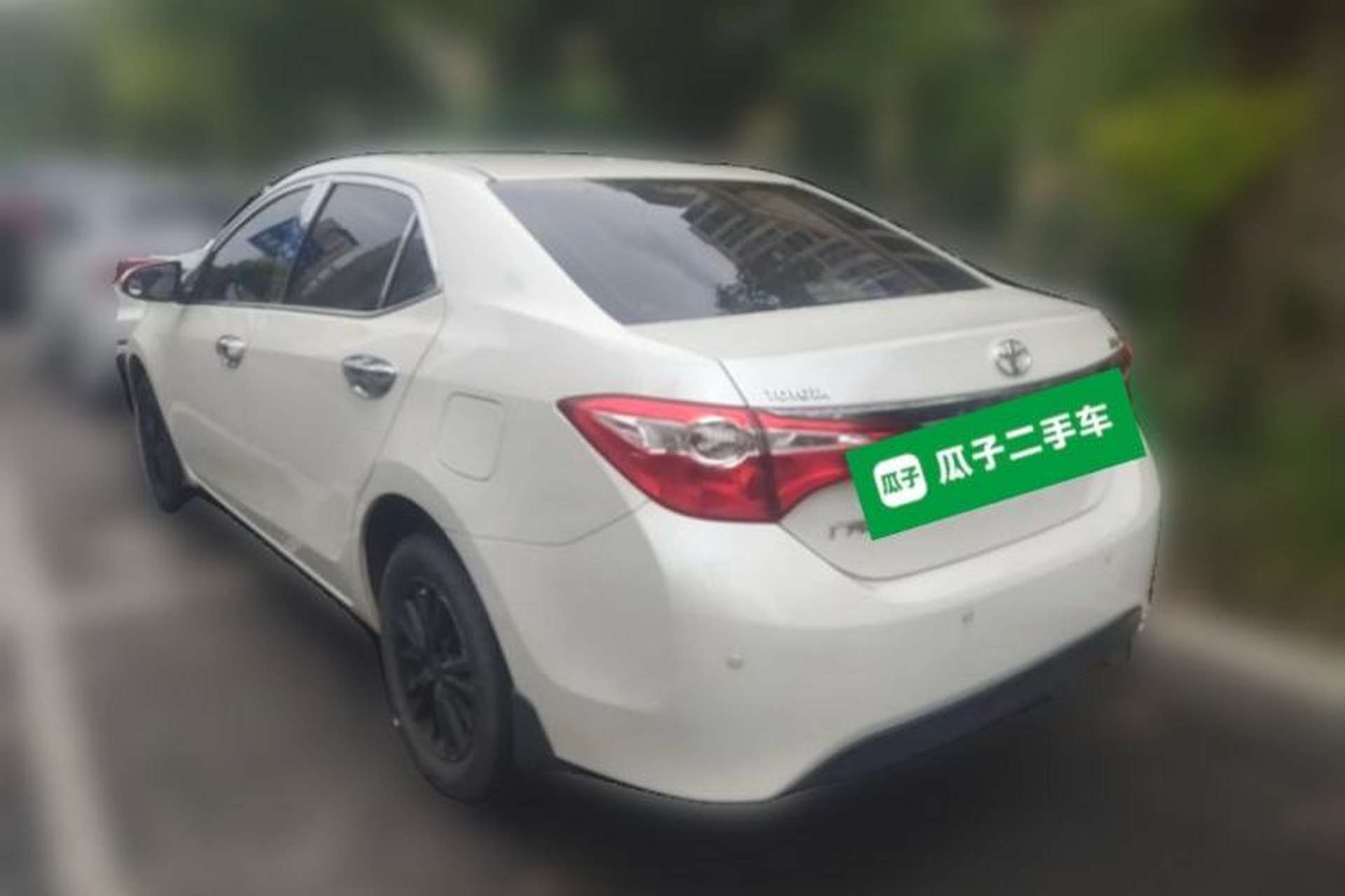 Used Toyota Levin 2016 1.6G CVT Elite Edition Rear Left 45 Deg