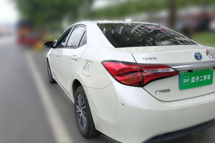Used Toyota Levin 2016 Dual-Engine 1.8H GS E-CVT Elite Model with Sunroof Rear Left 45 Deg