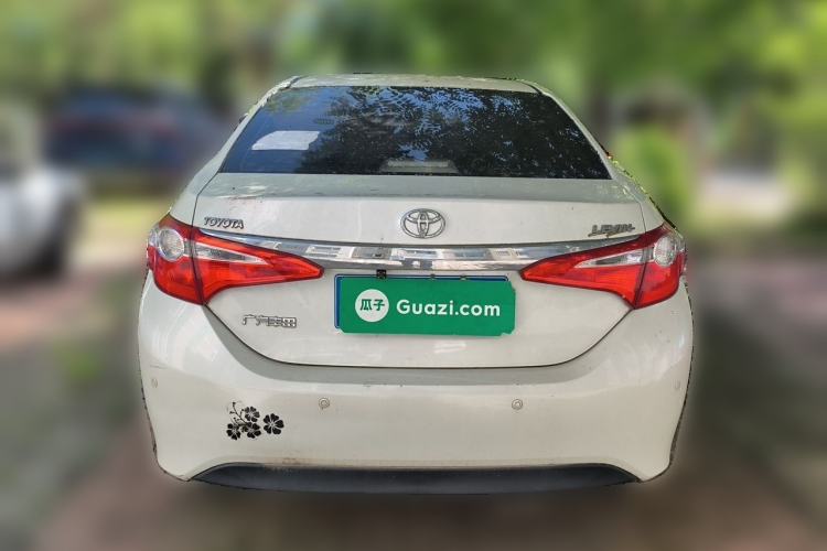 Used Toyota Levin 2016 1.6G CVT Elite Edition Rear