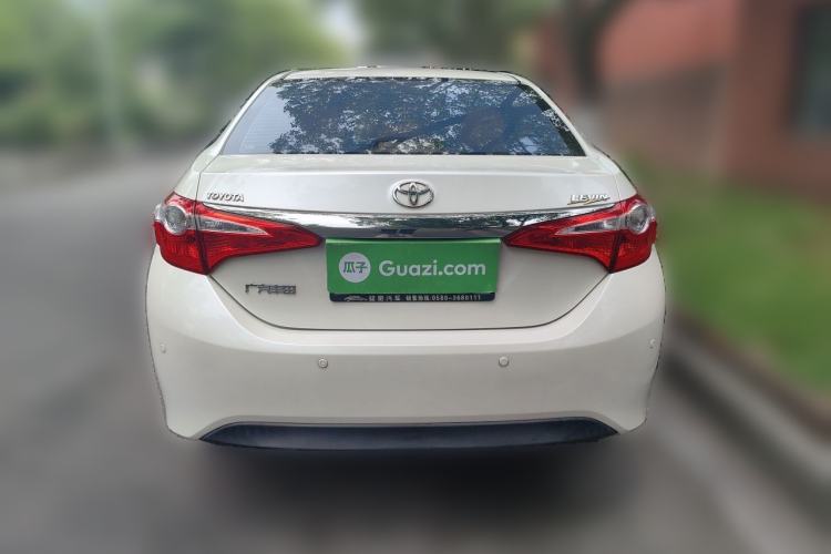 Used Toyota Levin 2016 1.6G CVT Elite Edition Rear