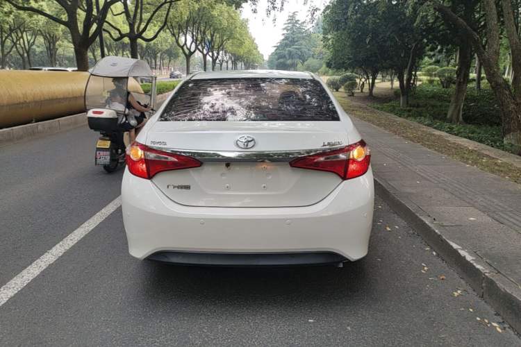Used Toyota Levin 2016 1.6G CVT Elite Edition Rear