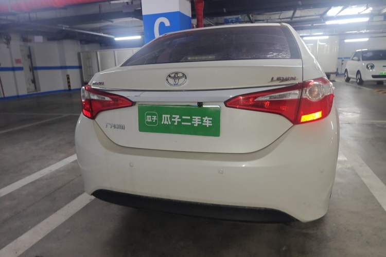 Used Toyota Levin 2016 1.6G CVT Elite Edition Rear