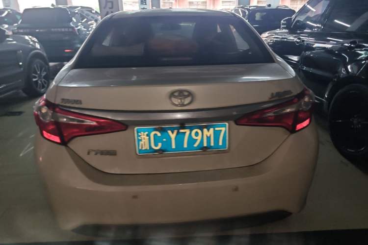 Used Toyota Levin 2016 1.6G CVT Elite Edition Rear
