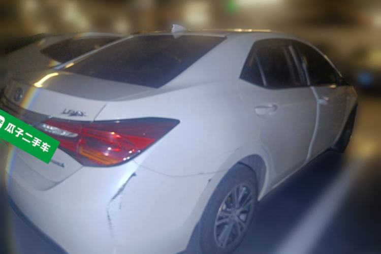 Used Toyota Levin 2016 Dual-Engine 1.8H GS E-CVT Elite Model with Sunroof Rear Right 45 Deg